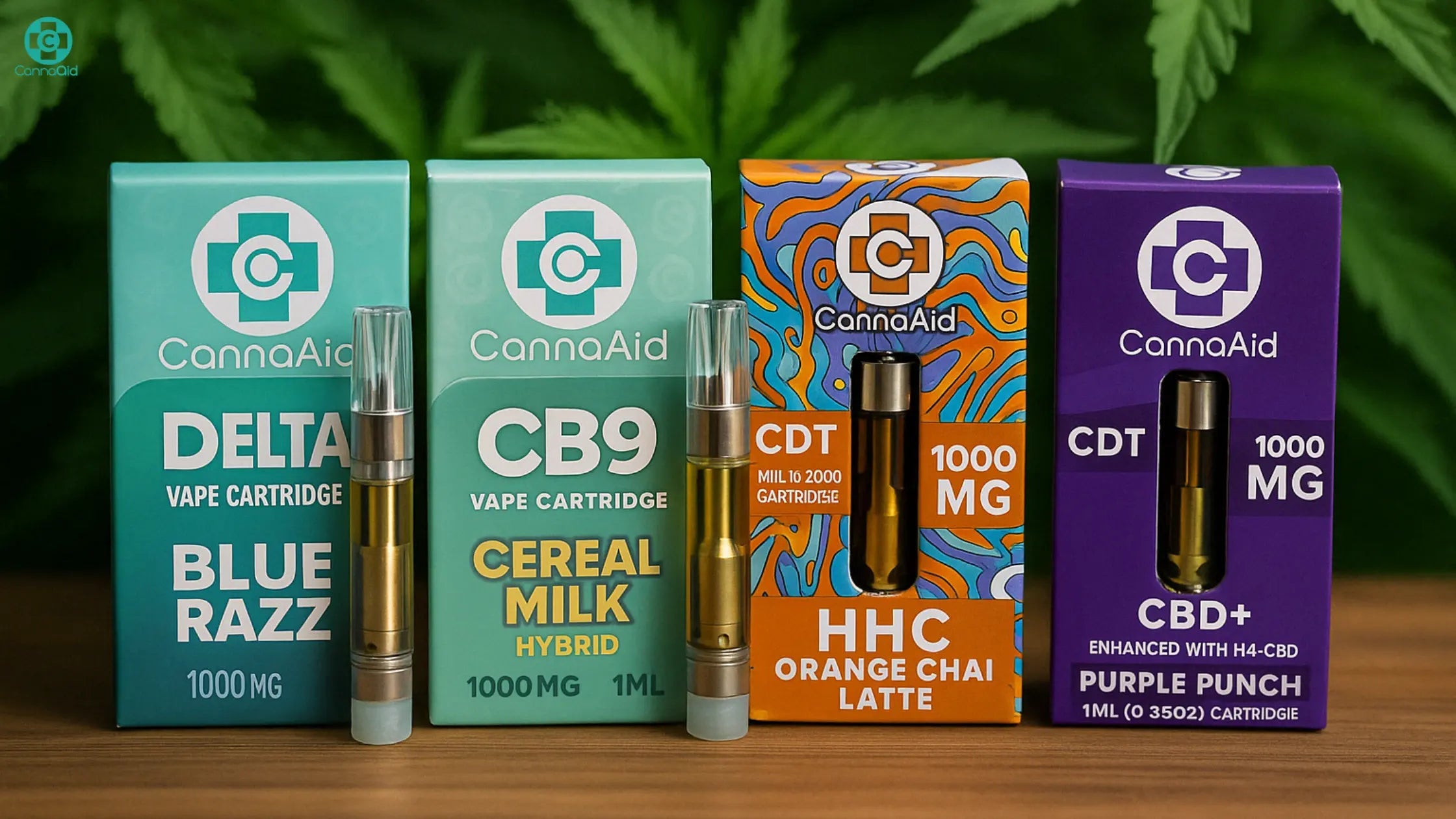 Premium Vape Cartridges: Every Cannabinoid Covered CannaAid Premium Vape Cartridges: Every Cannabinoid Covered CannaAid