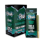 Peak THCA Flower Pre-rolls 1CT x10 Bubba Kush AH DIST