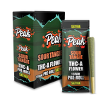 Peak THCA Flower Pre-rolls 1CT x10 Sour Tangie AH DIST