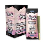 Peak THCA Flower Pre-rolls 1CT x10 Wedding Cake Indica AH DIST
