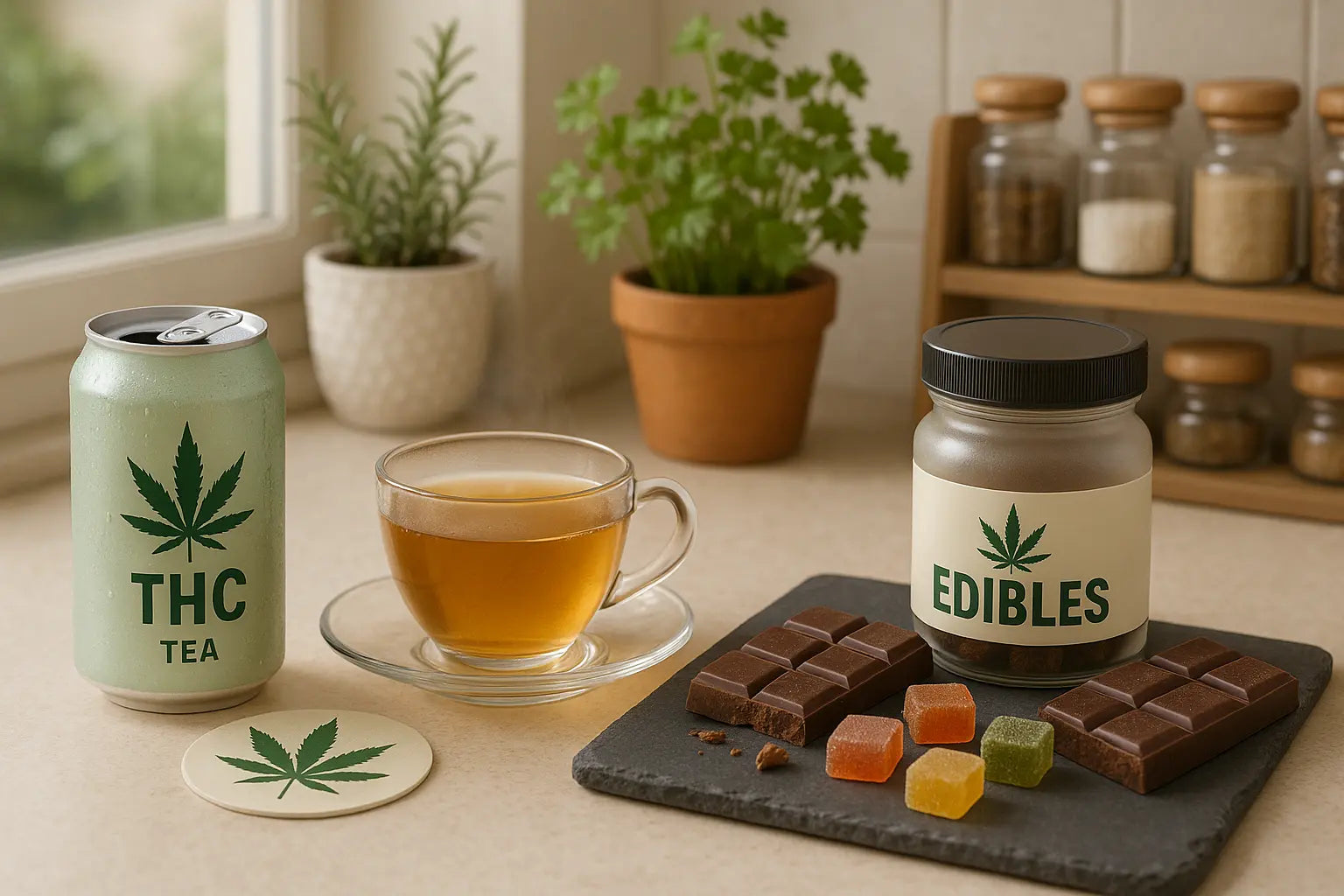 Is THC Tea Better Than Edibles