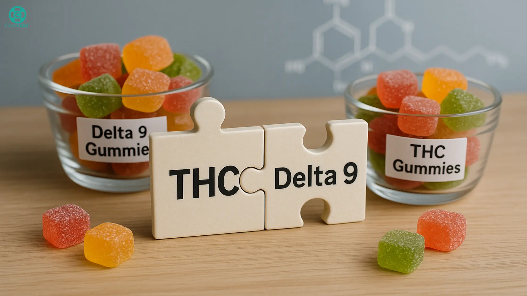 Are delta 9 gummies the same as thc gummies 
