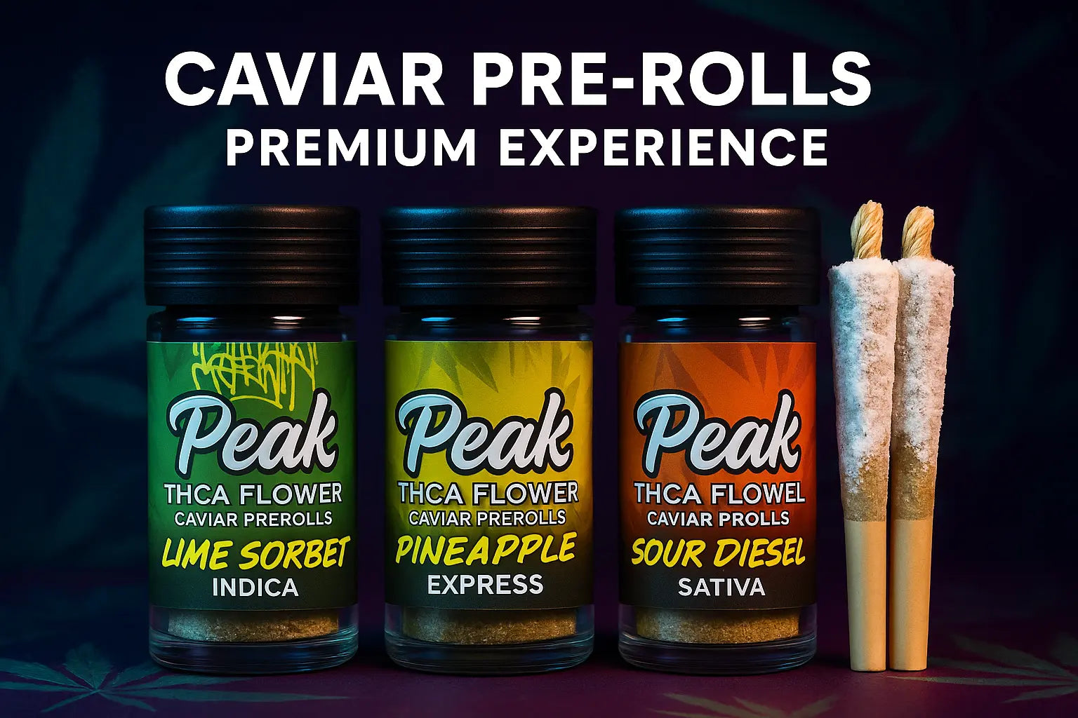 caviar pre rolls