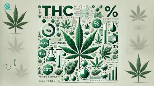 THC Percentage Chart: Cannabis Potency Guide – CannaAid