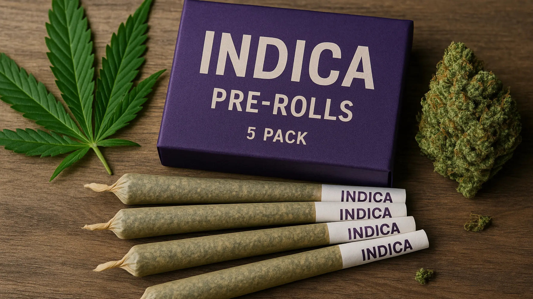 Indica-Pre-Rolls-Premium-Cannabis-Joints-for-Deep-Relaxation CannaAid