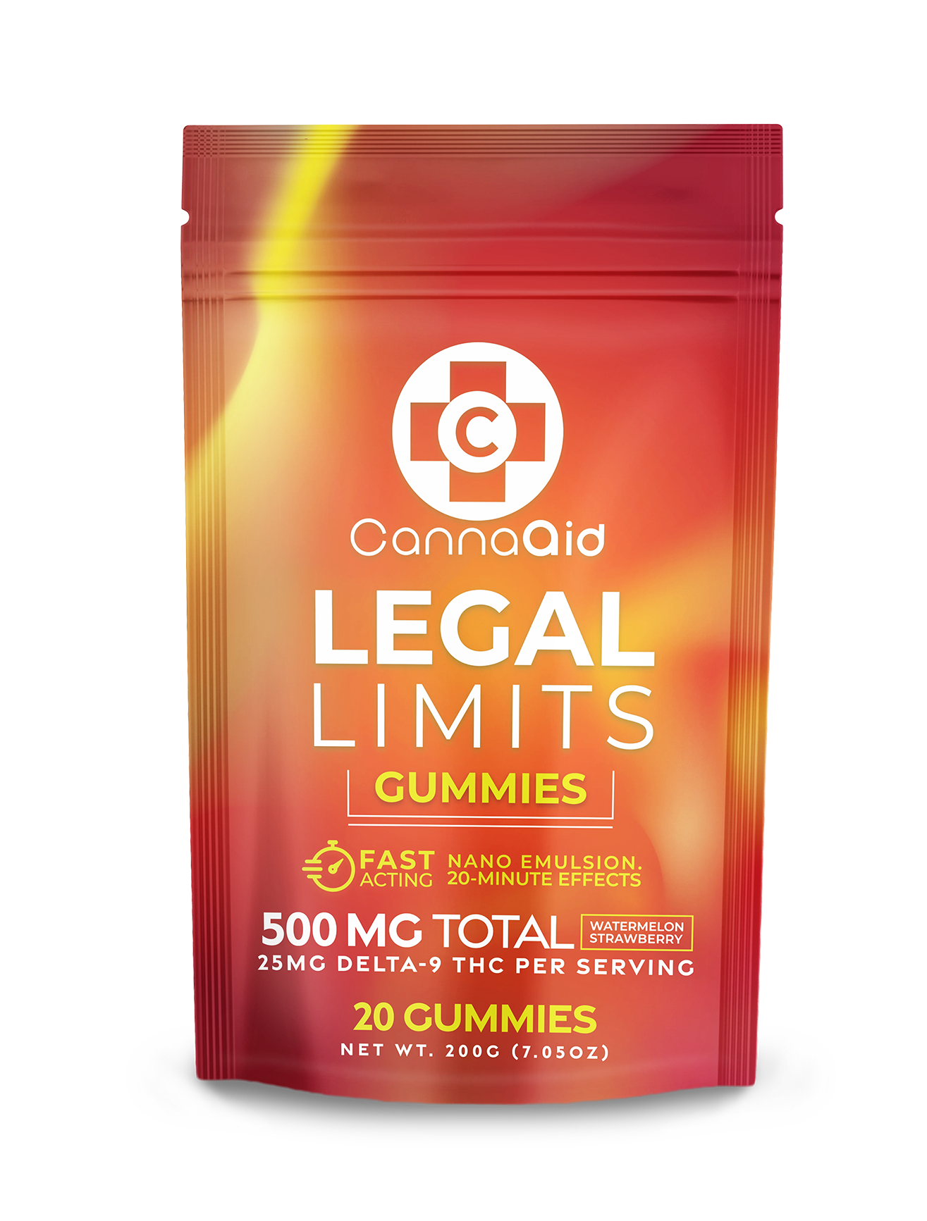 Delta-9 THC Gummies - Legal Limits 25mg