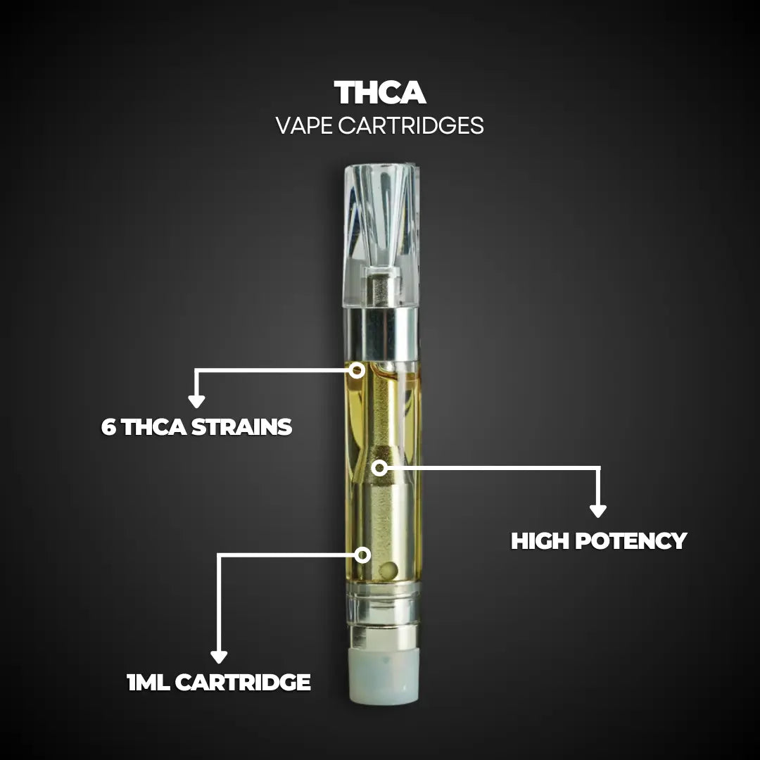 High-Potency THCA Vape Cartridge - CannaAid High-Potency THCA Vape Cartridge - CannaAid