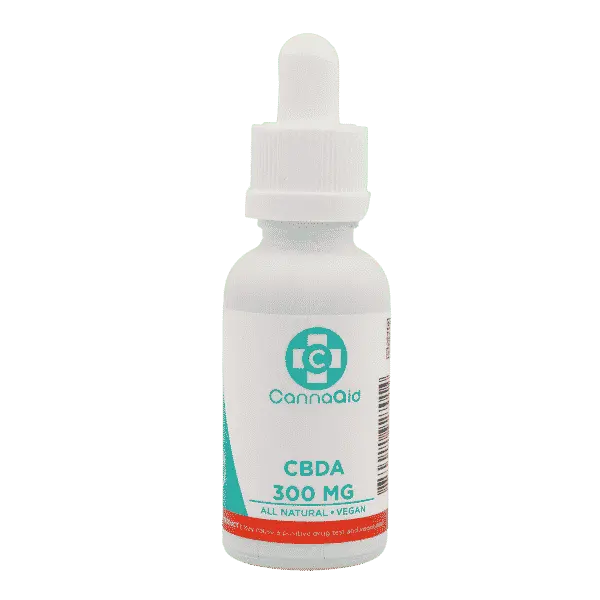 CBDA Tincture 300mg - Premium Hemp Extract by CannaAid