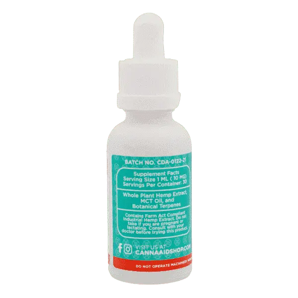 300MG CBDA TINCTURE 30ml CannaAid