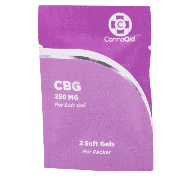 CBG Vegan Soft Gels 250 MG CannaAid