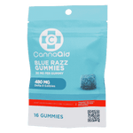 THC Delta 8 Blue Razz Gummies 30MG each CannaAid