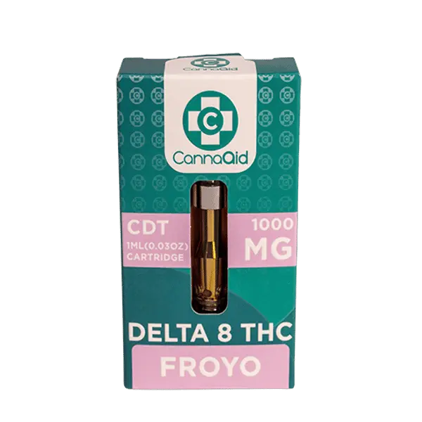 Delta 8 Froyo Vape Cartridge CannaAid