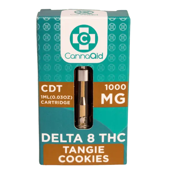 Delta 8 Tangie Cookies Vape Cartridge CannaAid