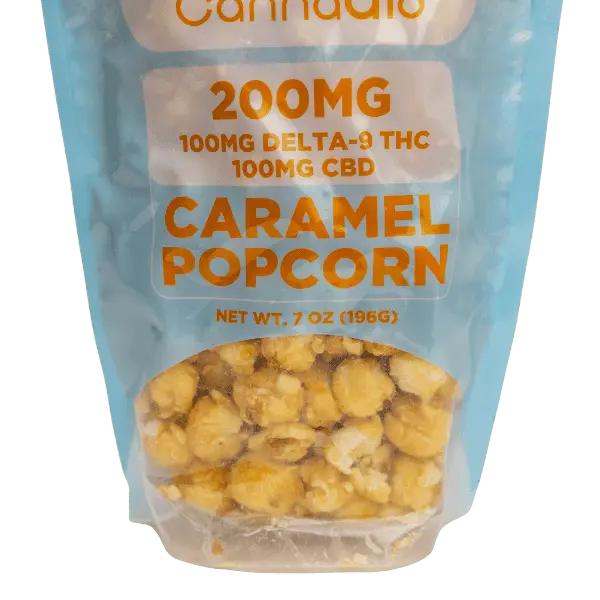 Delta 9 THC + CBD Flavored Popcorn CannaAid