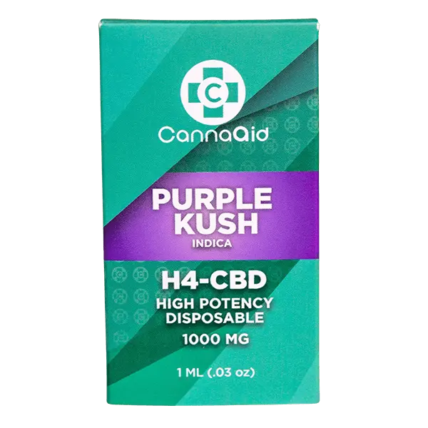 High Potency H4-CBD Disposable Vape Pen CannaAid