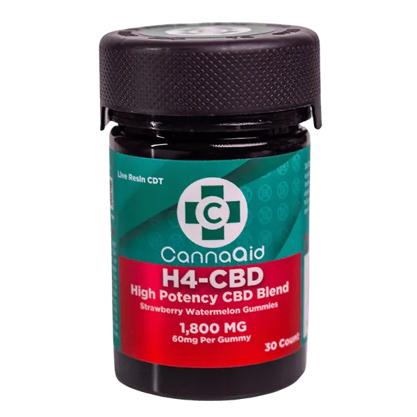 High Potency H4-CBD Gummies CannaAid