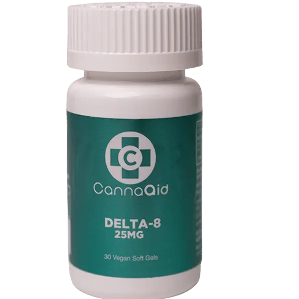 Delta 8 Softgel Capsules 750 MG (30 Pack) CannaAid