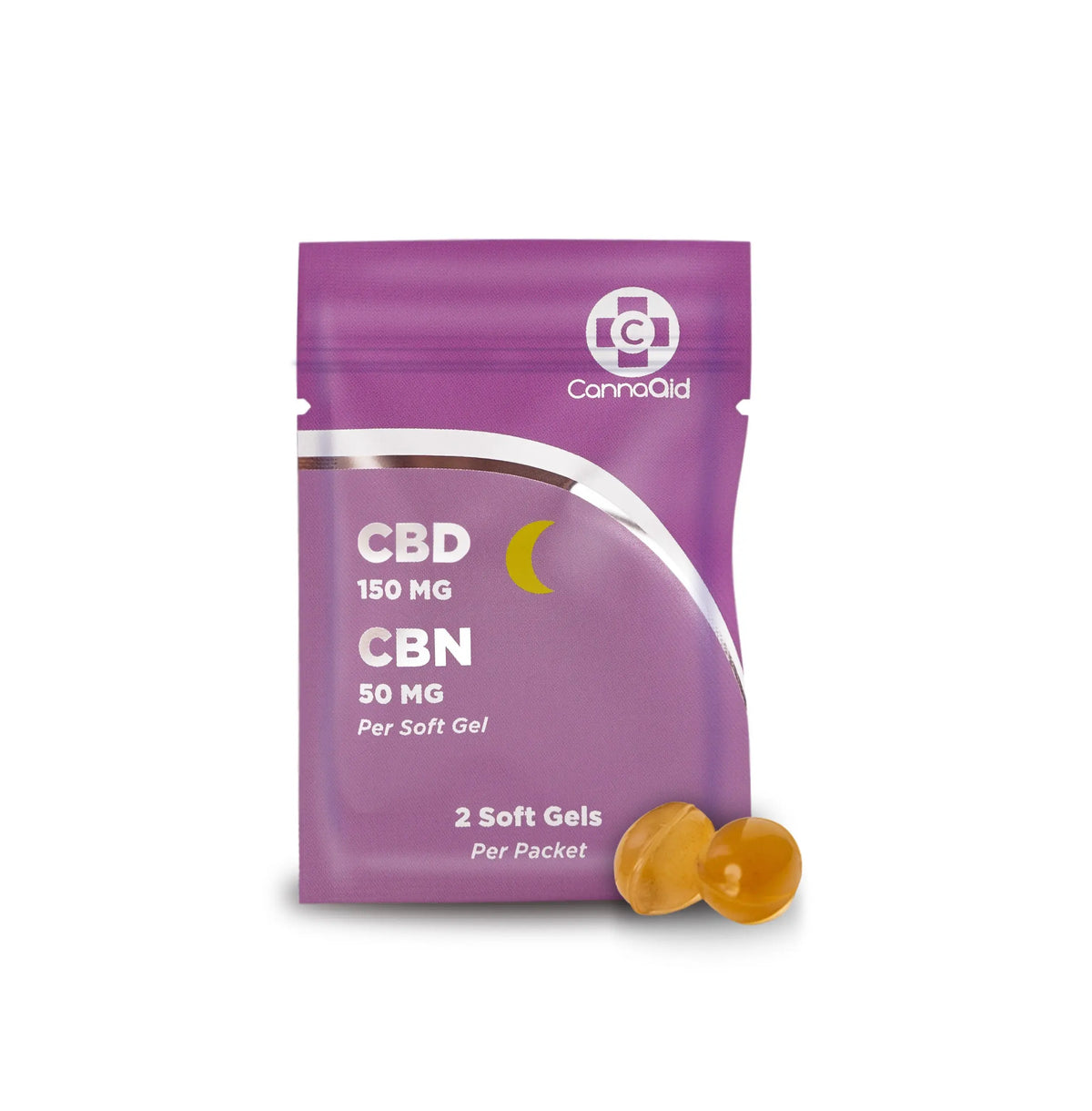 CBD + CBN Vegan Soft Gels 200 MG CannaAid