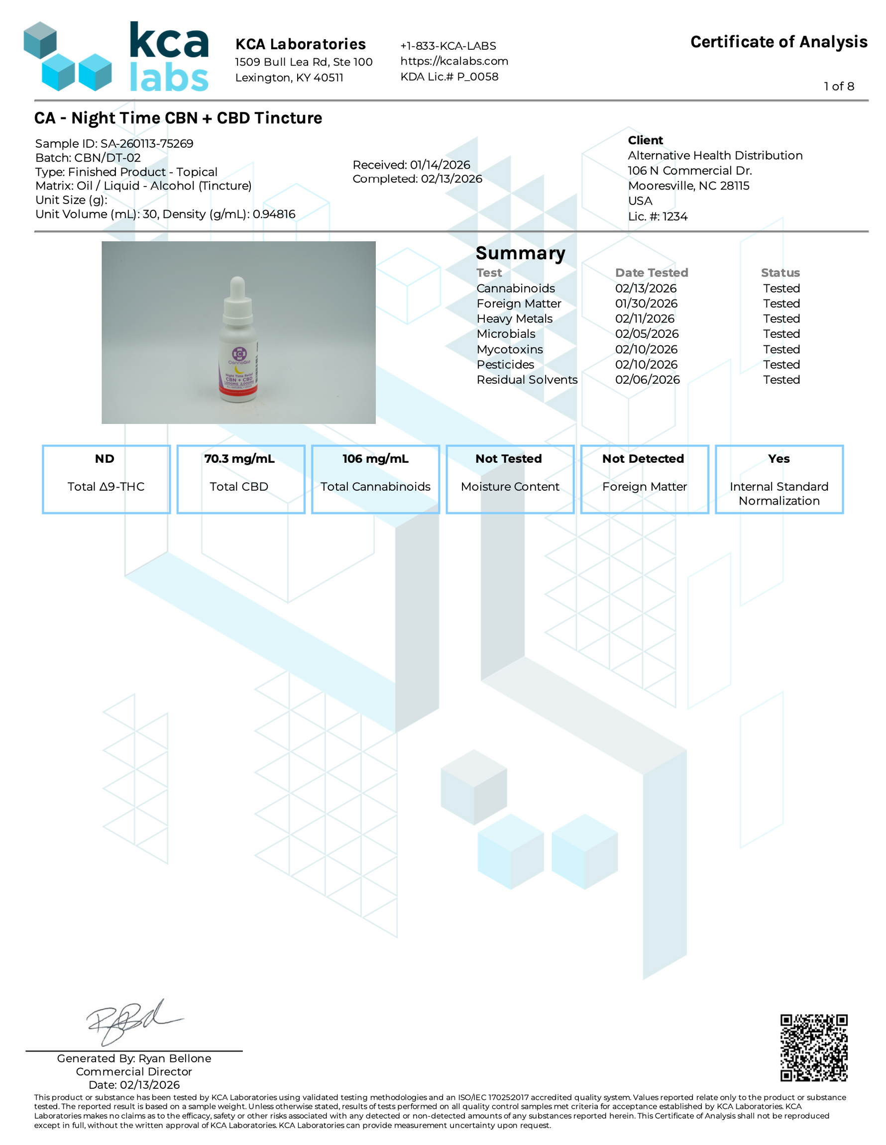 Shop CBN CBD Tincture 3000mg - Sleep Support