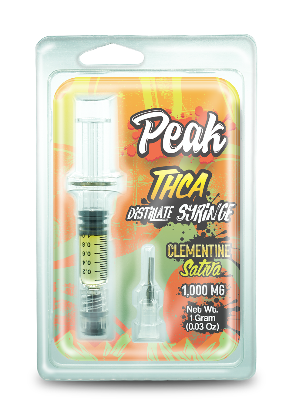 Peak THCA 1 Gram Distillate Syringe CannaAid