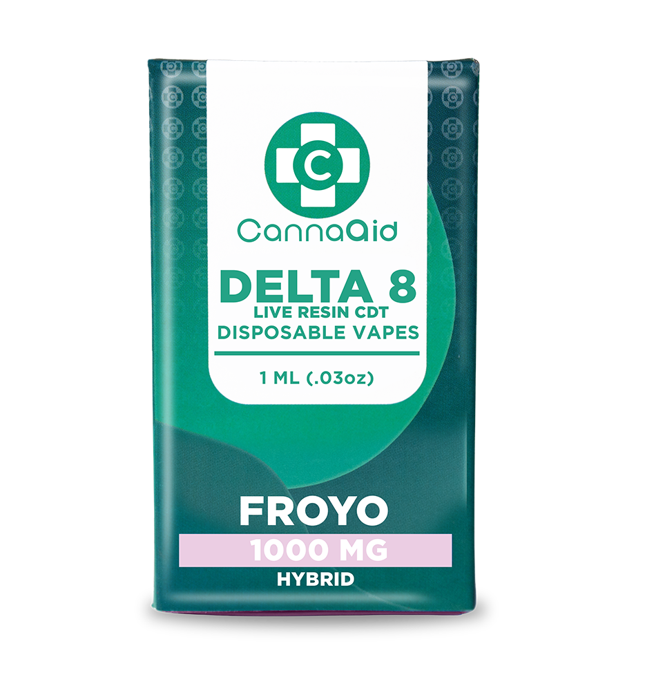 ∆8 Disposable Vape - 1 ML (1000mg) CannaAid