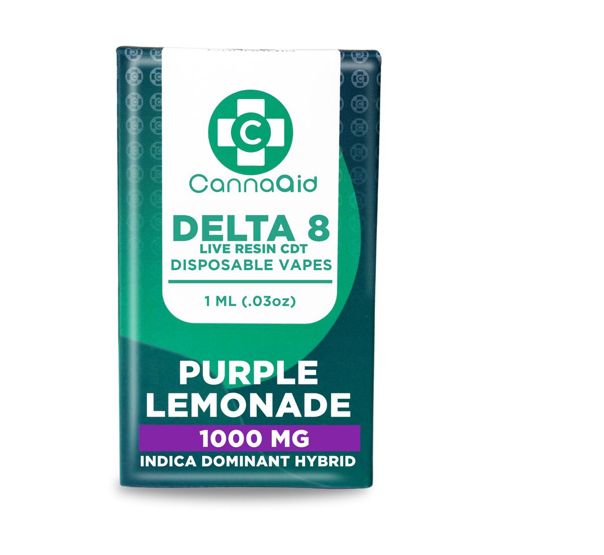 ∆8 Disposable Vape - 1 ML (1000mg) CannaAid