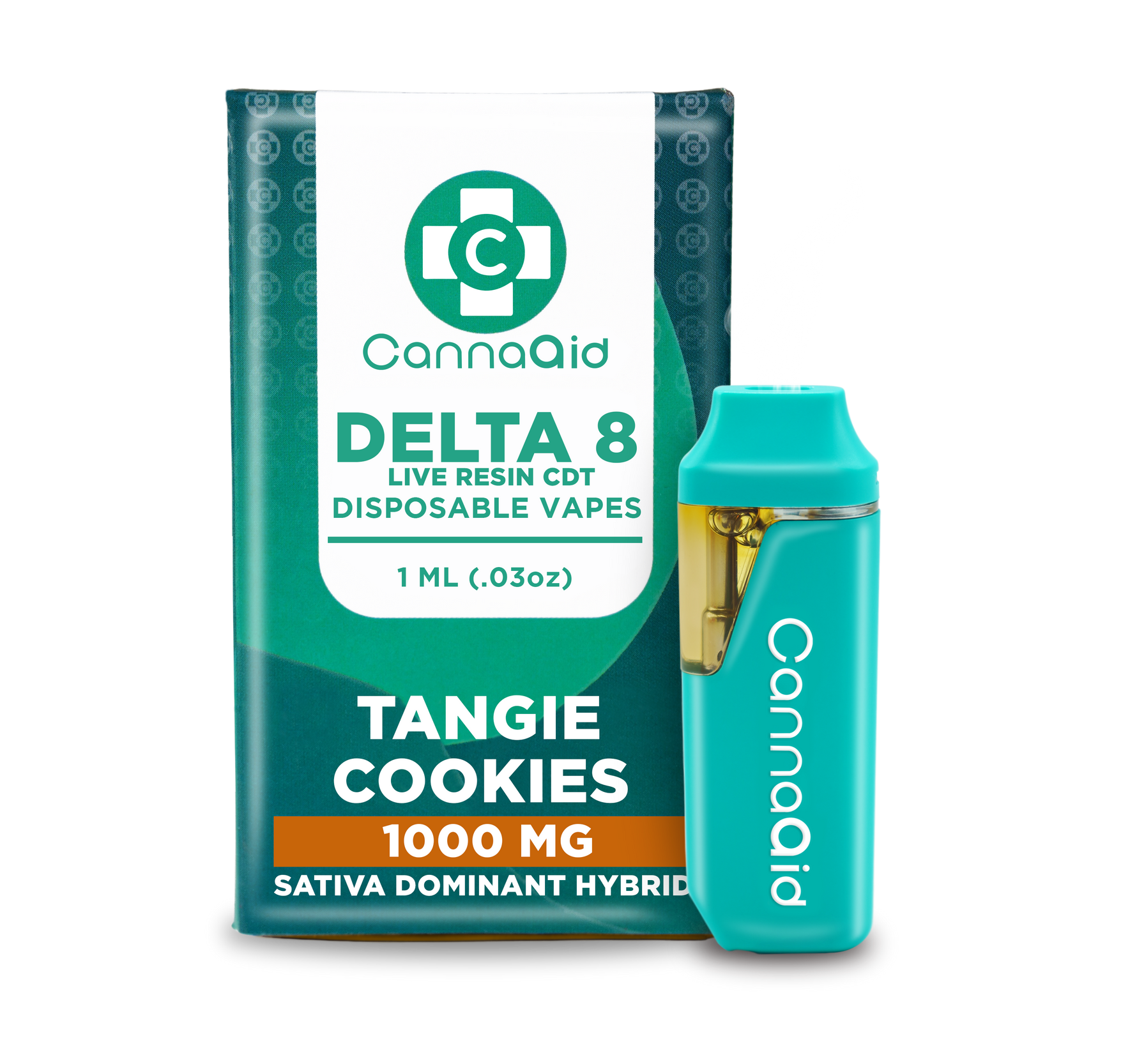 ∆8 Disposable Vape - 1 ML (1000mg) CannaAid