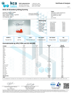 ∆8 Strawberry Gummies - 60 mg CannaAid