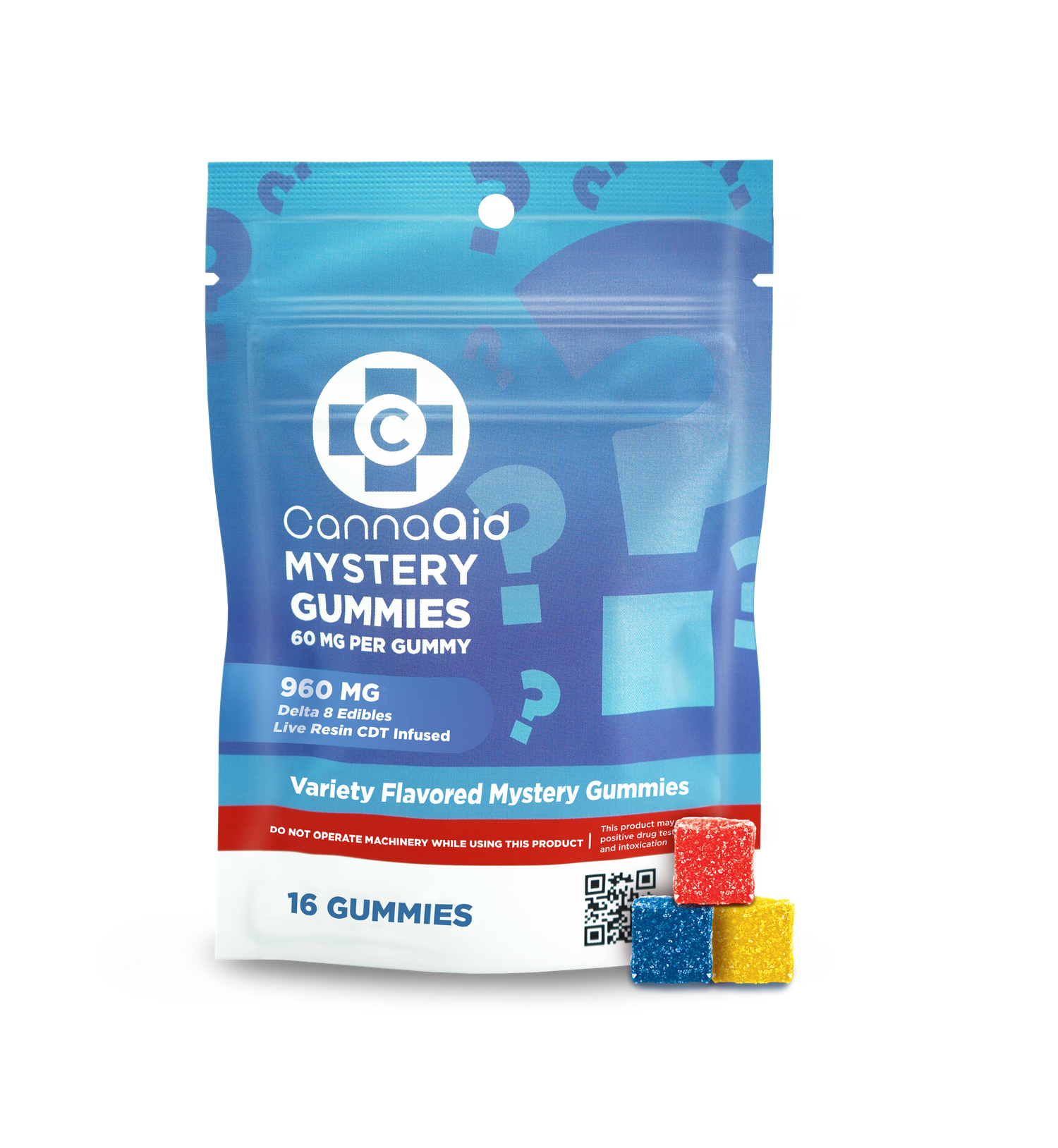 ∆8 Mystery Flavor Gummies - 60mg CannaAid