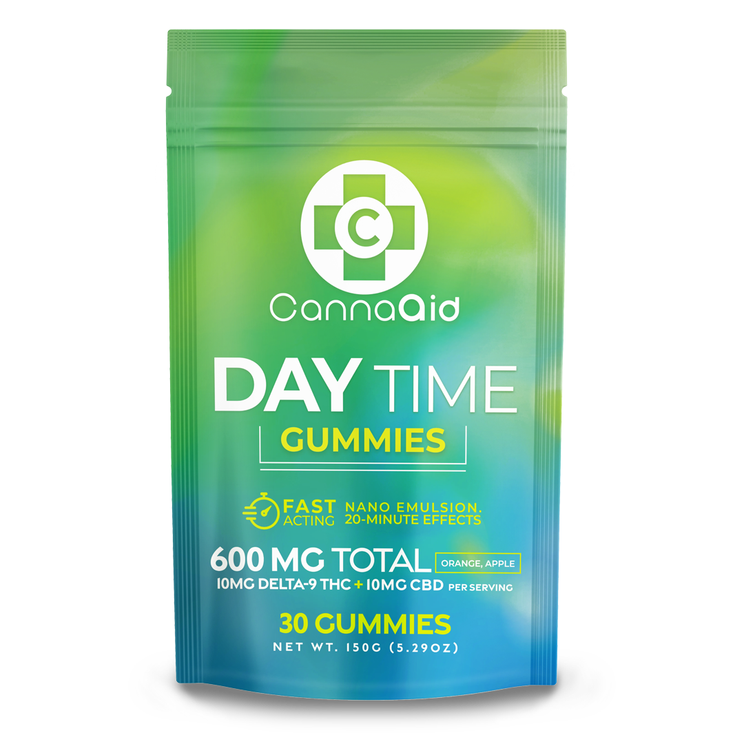 CannaAid Day Time Gummies - 30ct CannaAid