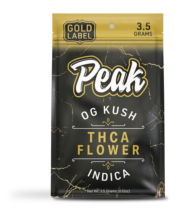 Peak Gold Label THCA Flower - 3.5g Bags Peak