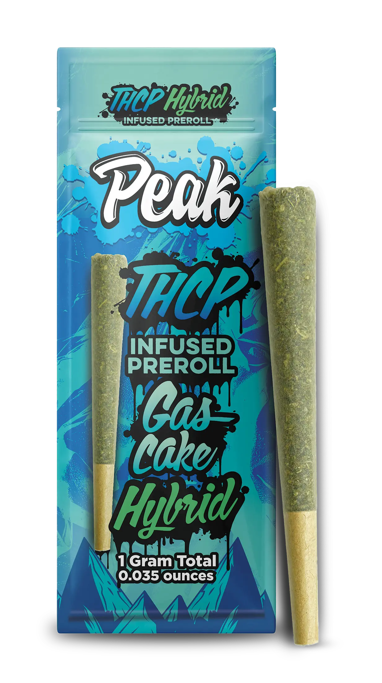 Peak THCP Infused Hybrid Gas Cake Pre-roll x10