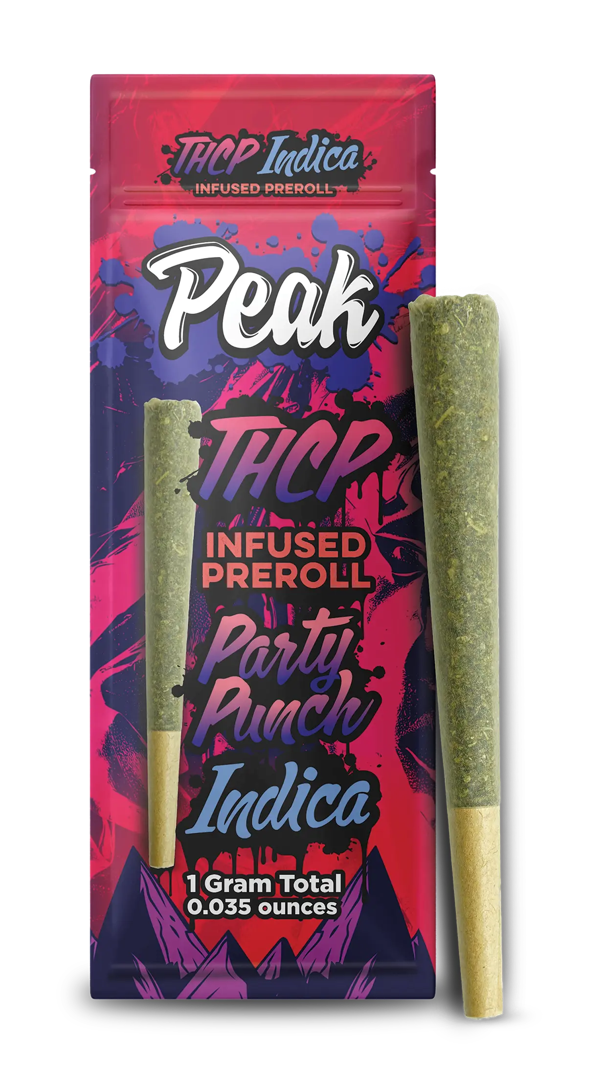 THCP Infused Indica Party Punch Pre-roll x10