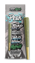 THCP Infused Hybrid White Widow Pre-roll x10 AH DIST