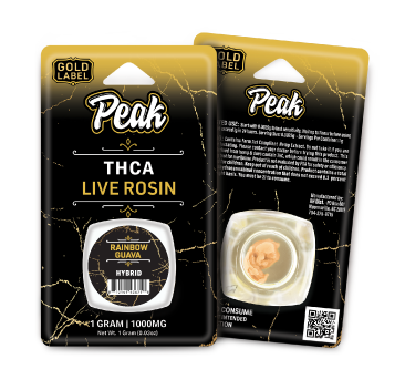 Peak Gold Label Live Rosin - 1g Peak