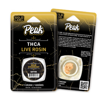 Peak Gold Label Live Rosin - 1g Peak