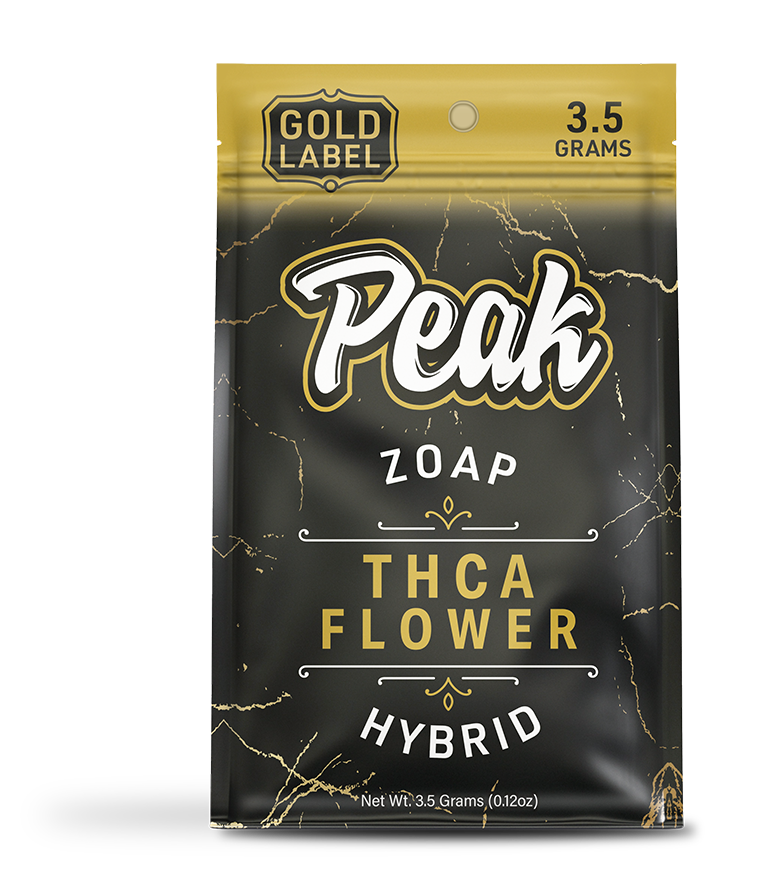 Peak Gold Label THCA Flower - 3.5g Bags Peak