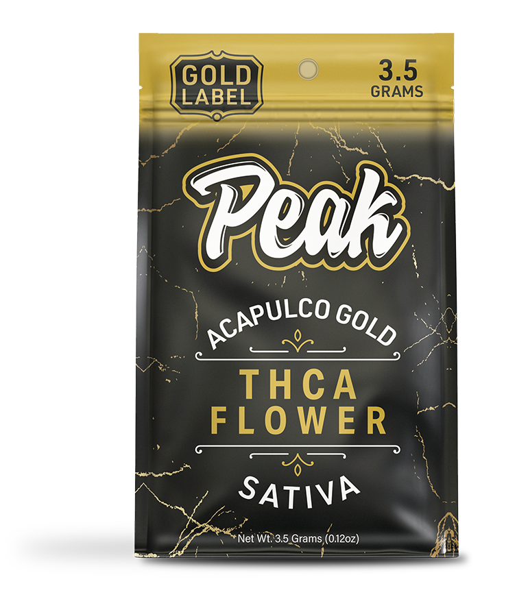 Peak Gold Label THCA Flower - 3.5g Bags Peak