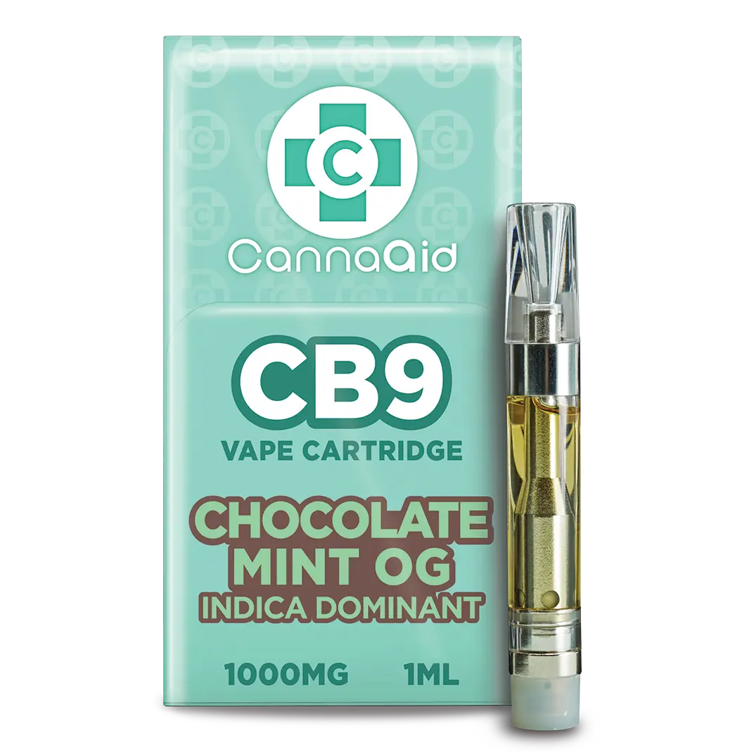 Buy CB9 Vape Cartridge 1ML - 6 Amazing Strains