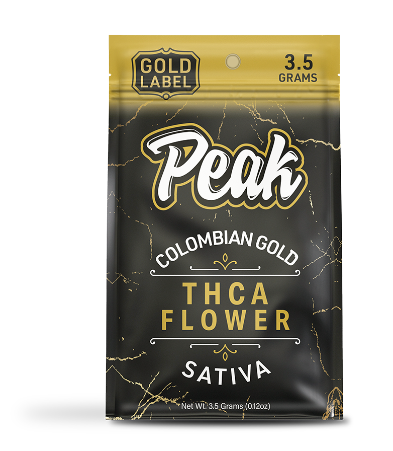 Peak Gold Label THCA Flower - 3.5g Bags Peak