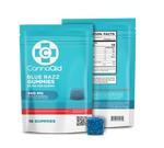 ∆8 Blue Razz Gummies - 60mg CannaAid