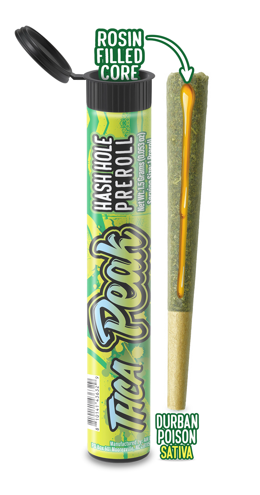 Peak THCA Hash Holes - 1.5g Peak