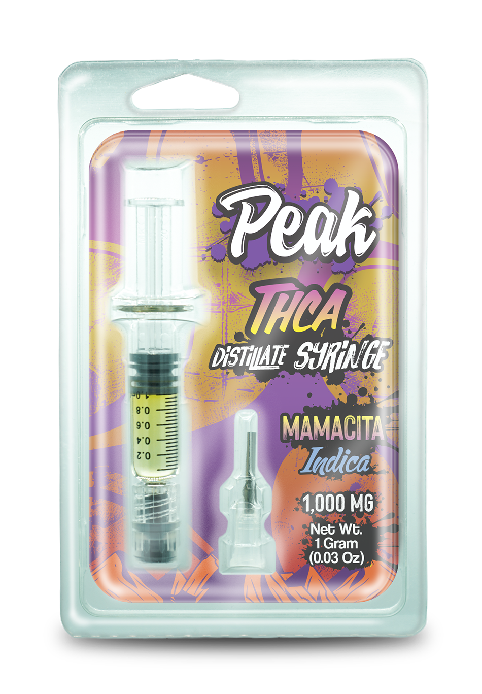 Peak THCA 1 Gram Distillate Syringe - Mamacita CannaAid