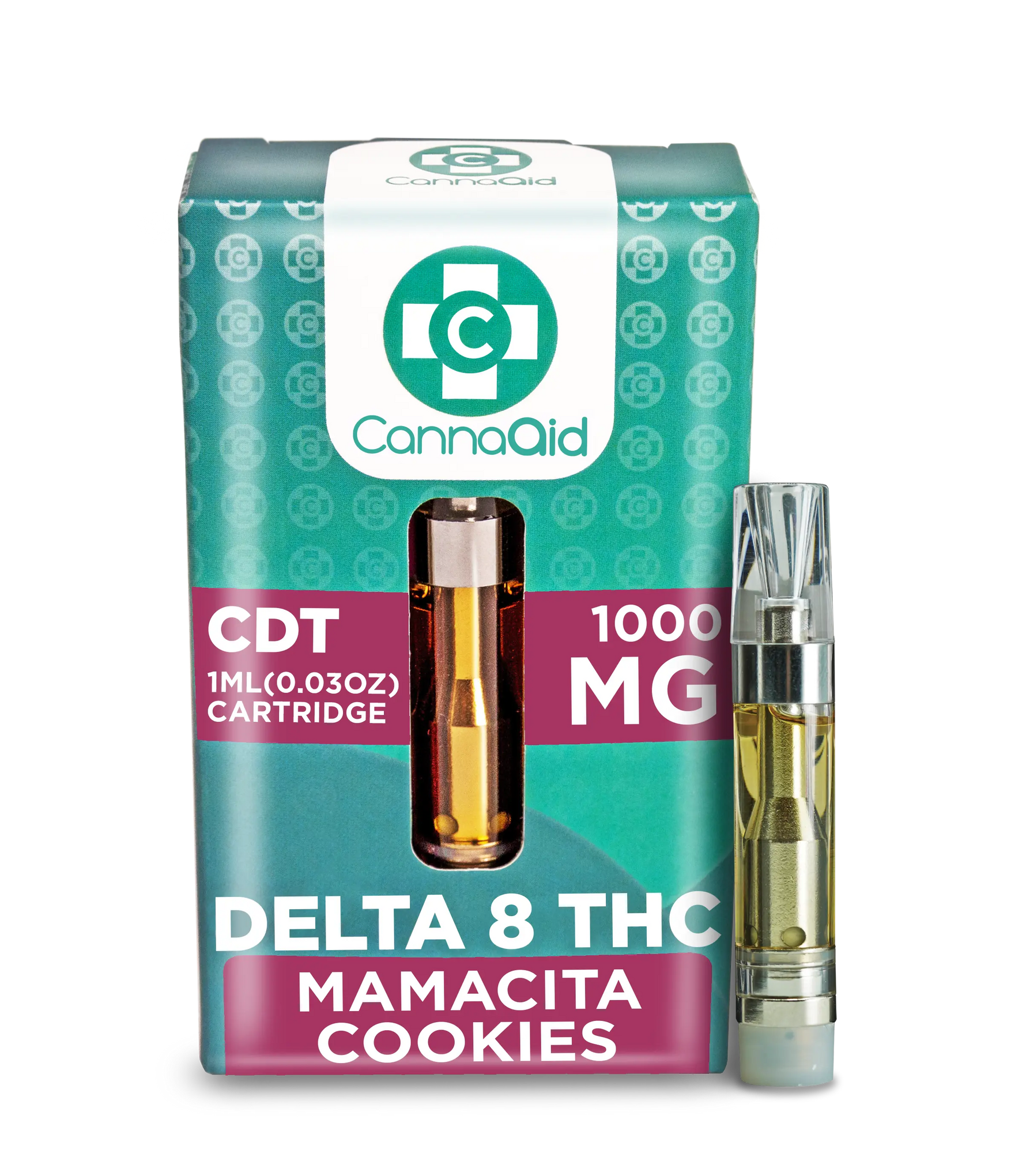 Delta 8 Mamacita Cookies Vape Cartridge CannaAid