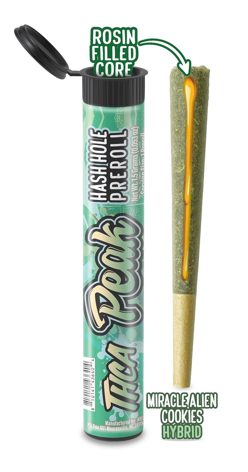 Peak THCA Hash Holes - 1.5g Peak