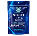 Night Time Gummies Bundle - Blue Razz (30ct) + Blueberry (20ct) CannaAid