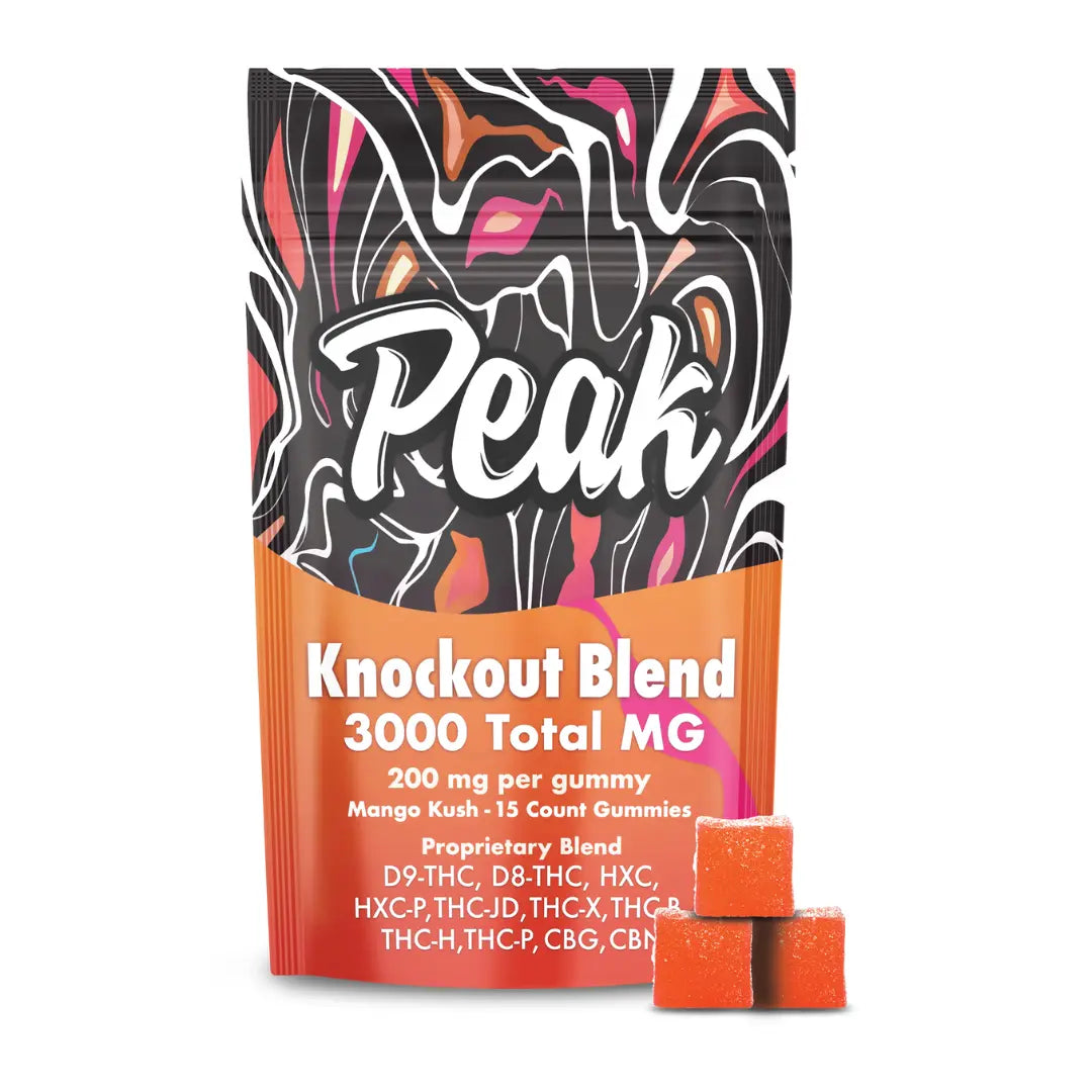 Peak Knockout Blend Gummy CannaAid