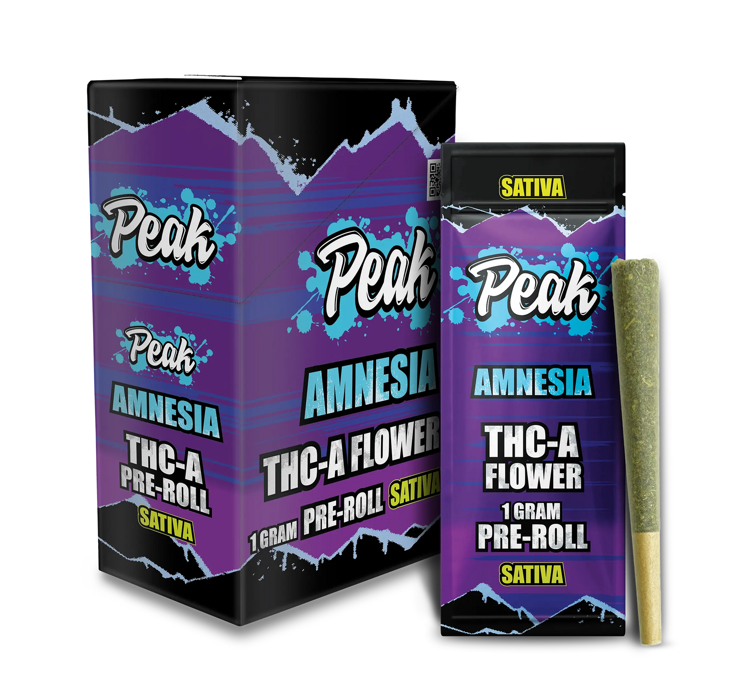 Peak THCA Flower Pre-rolls 1CT x10 Amnesia