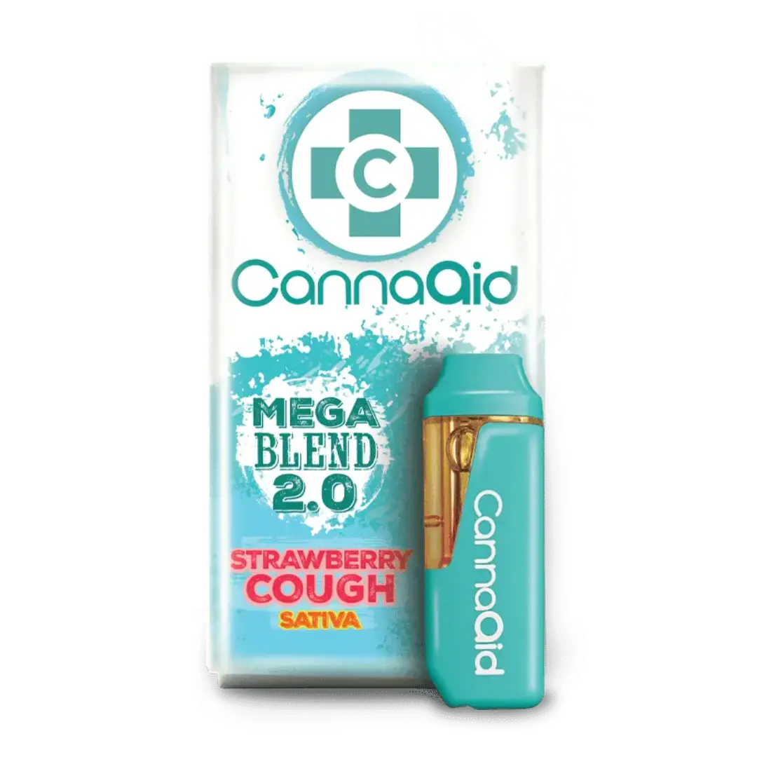 Buy Mega Blend 2.0 Disposable - D8 D9 THCV THCP CannaAid Buy Mega Blend 2.0 Disposable - D8 D9 THCV THCP CannaAid